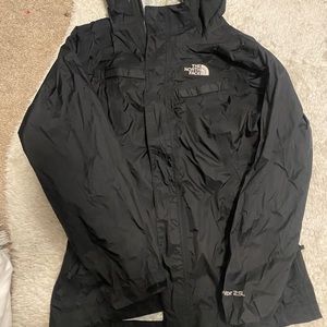 Girls North Face rain jacket